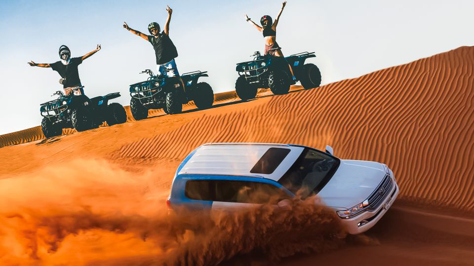 red dunes desert safari