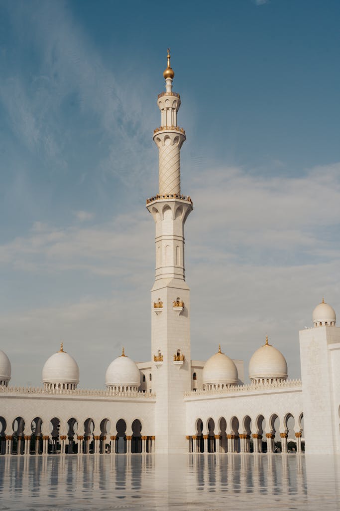 Sheikh Zayed Grand Mosque in Abu Dhabi